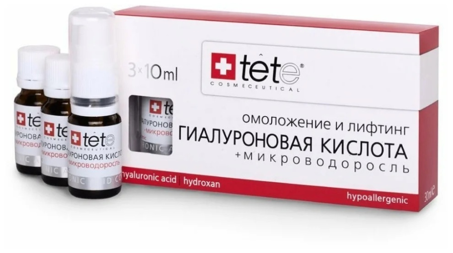TETe Гиалуроновая кислота + Хитозан и Пантенол Hyaluronic acid & Hydroxan