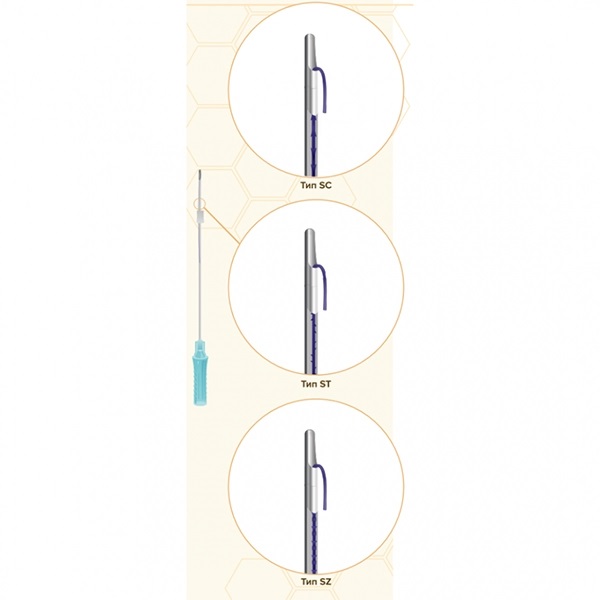 Honey Derma Thread Мезонити Cog Master Gear YRPN 18-120-L ST type Сannula 18/100