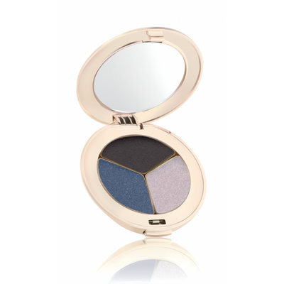 Jane Iredale Тени для век тройные Purepressed Eye Shadow Triple Blue Hour