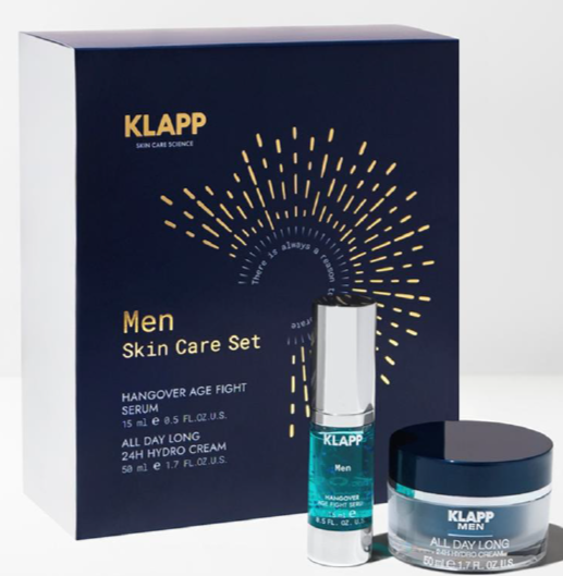 Klapp Набор Men Skincare Set (крем 50 мл, сыворотка 15 мл)