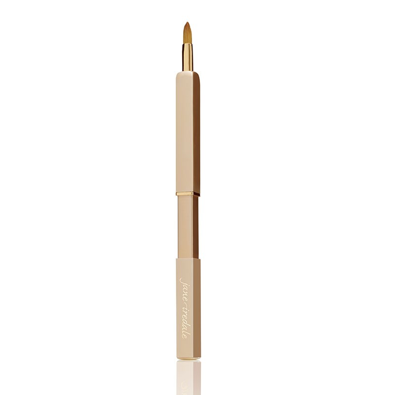 Jane Iredale Кисть для губ в футляре Retractable Gold Lip Brush