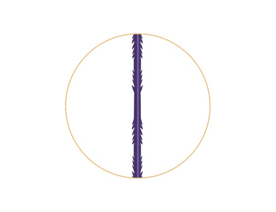 Honey Derma Thread Мезонити YRDN-FC-BL-01 21/110 L=300 mm FC type 