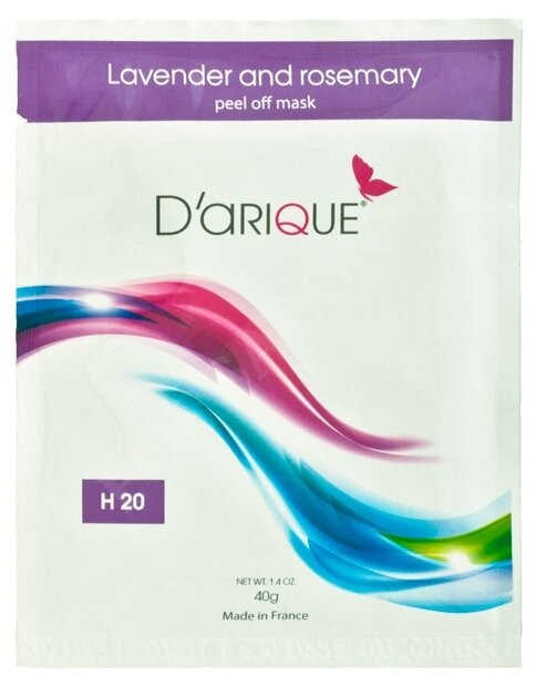 Darique Маска альгинатная увлажняющая Lavender and rosemary