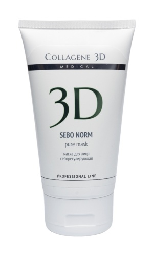 Medical Collagene 3D Маска себорегулирующая Sebo Norm Pure Mask