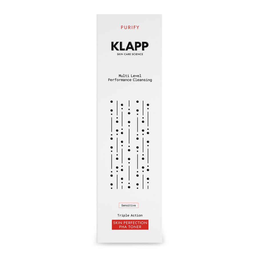 Klapp Тоник с PHA для чувствительной кожи Purify multi level performance cleansing