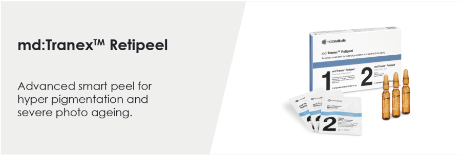 Md:ceuticals Набор Tranex Retipeel Пилинг Whit.&Antiage