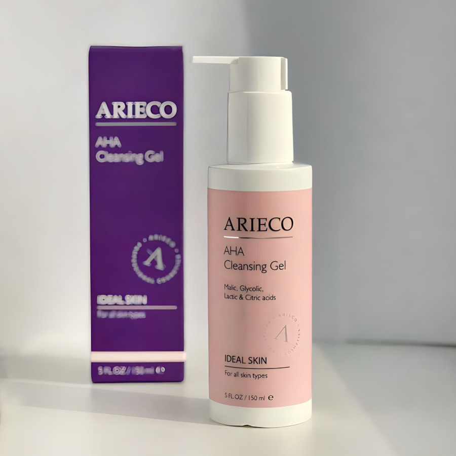 Arieco Гель очищающий с фруктовыми кислотами AHA Cleansing Gel