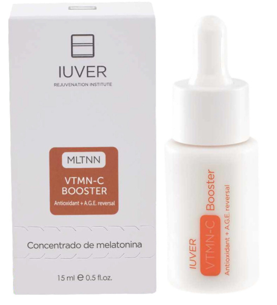 Iuver Бустер-концентрат с витамином С VTMN-C Booster Antioxidante+A.G.E Reversal  