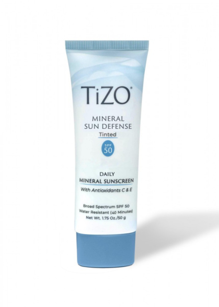 Tizo Крем солнцезащитный с оттенком Mineral Sun Defense SPF50