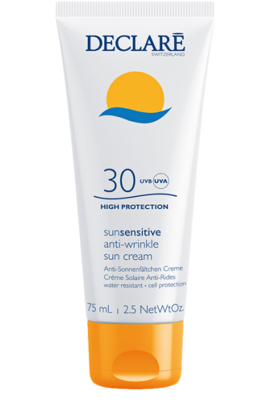 Declare Крем солнцезащитный омолаживающий SPF30 Anti-Wrinkle Sun Cream