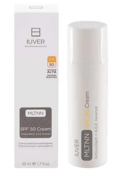 Iuver  Крем антиоксидантный защитный для лица SPF 50 Cream.Antioxidante + A.G.E. Reversal