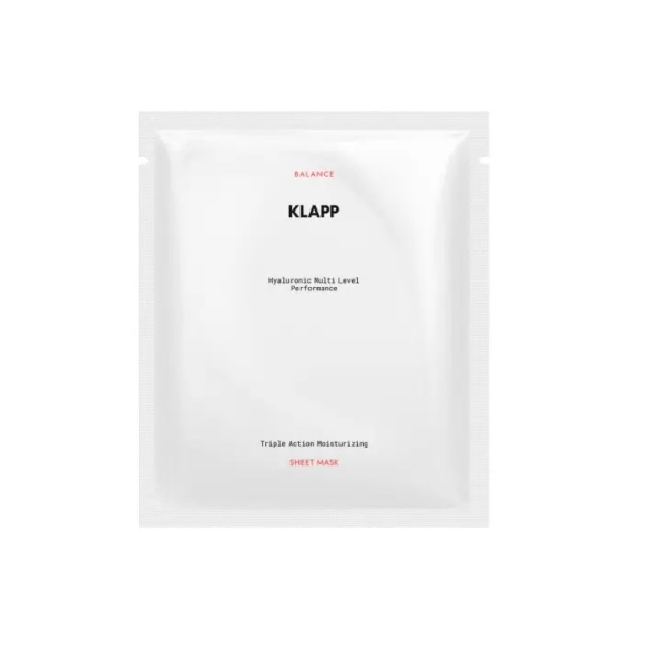 Klapp Маска увлажняющая тканевая BALANCE Hyaluronic Multi Level Perfomance