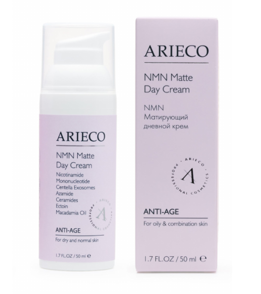 Arieco NMN Крем матирующий дневной NMN Matte Day Cream ANTI-AGE