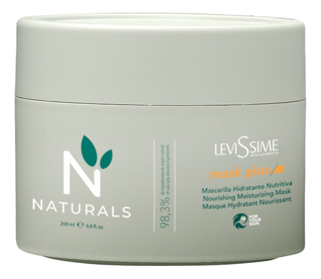 Levissime Маска-скраб увлажняющая и восстанавливающая Naturals Mask Plus