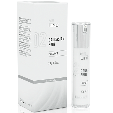 M.E.Line Крем ночной европеоидная кожа 02 Caucasian Skin Night