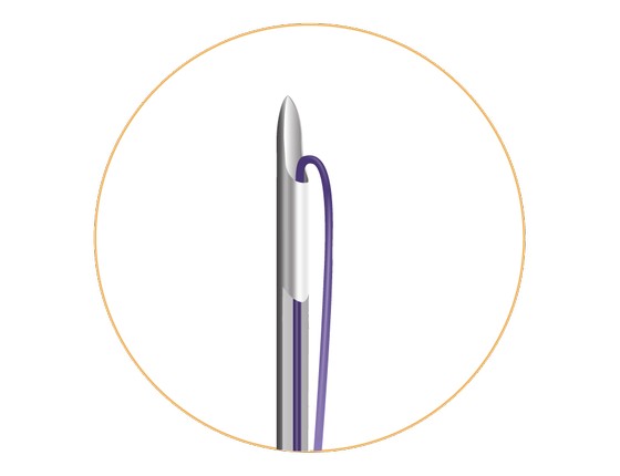 Honey Derma Thread Мезонити mono YRN 30-01-W 30/25 Cannula 