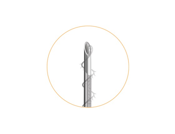 Honey Derma Thread Мезонити Cogging Screw PLACL (тип DSP) YRDSP PLCUD 2538