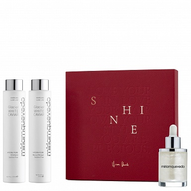 Miriam Quevedo Праздничный бьюти-набор Glacial White Hydra - Pure Rejuvenating Holiday Set