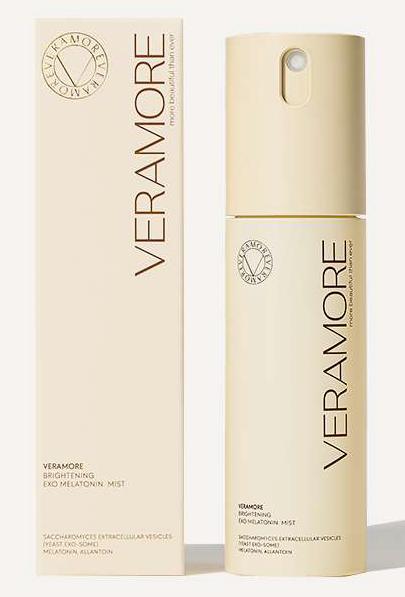VERAMORE Мист выравнивающий для лица с 2% мелатонина и экзосомами Brightening Exo Mela
