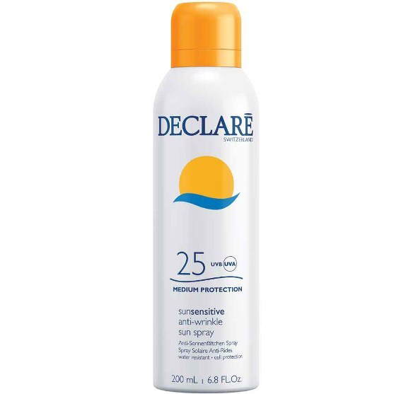 Declare Спрей солнцезащитный омолаживающий SPF25 Anti-Wrinkle Sun Spray
