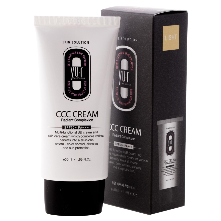 YU-R Крем корректирующий ССС Cream LIGHT SPF 50+