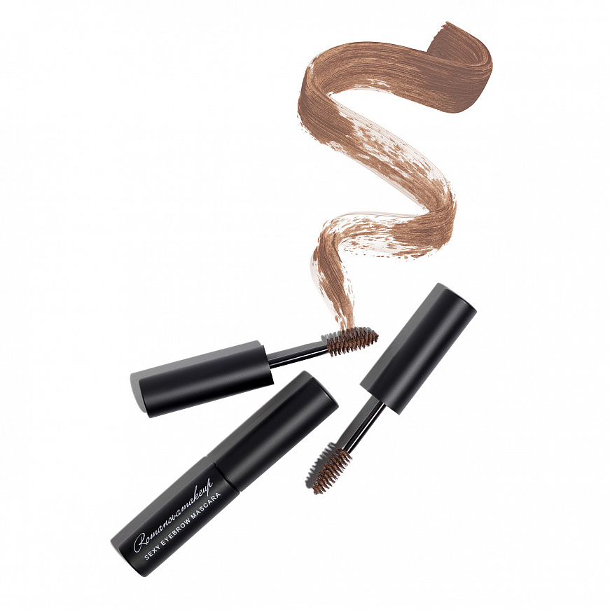 RomanovaMakeUp Тушь для бровей Sexy Eyebrow Mascara Taupe 