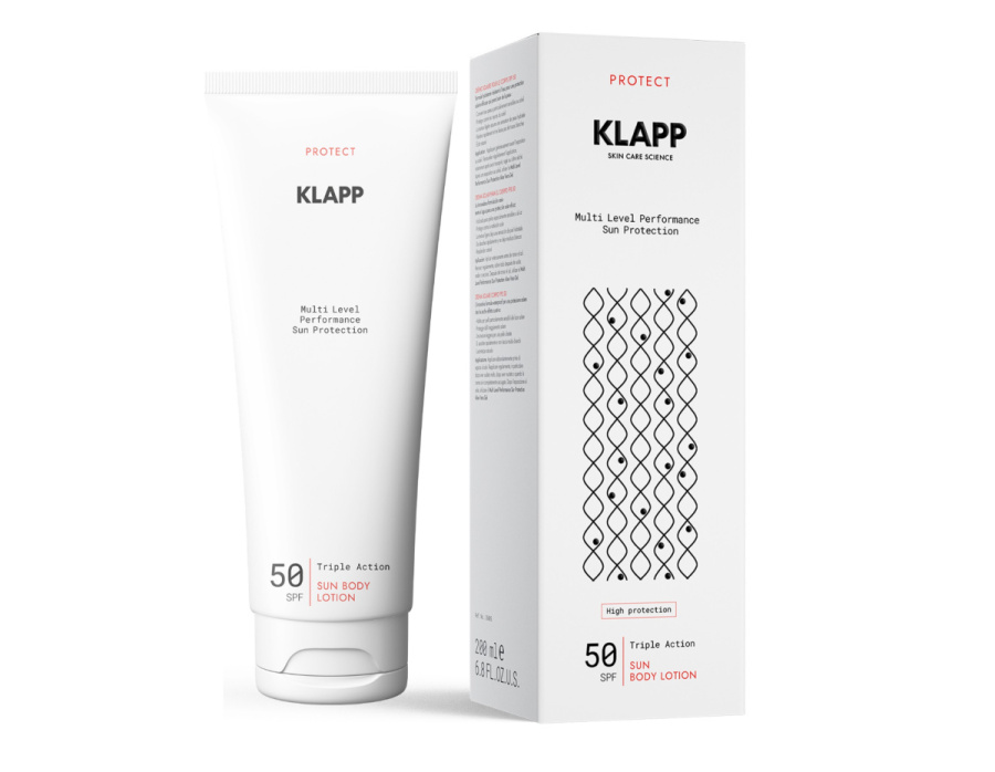 Klapp Лосьон солнцезащитный для тела SPF50 Sun protect multi level performance