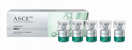 ASCEplus Лиофилизированная пудра для стимуляции роста волос/ Scalp Care HRLV, 20мг*1шт.