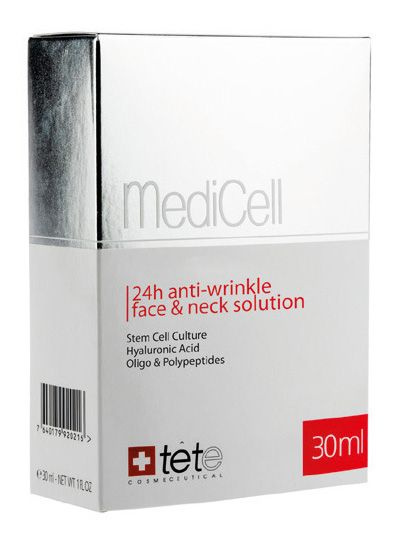 TETe Комплекс против морщин для лица и шеи 24-ч. Anti-wrinkle solution face&neck