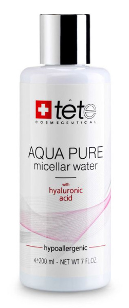 TETe Вода мицеллярная с ГК Aqua Pure Micellar water