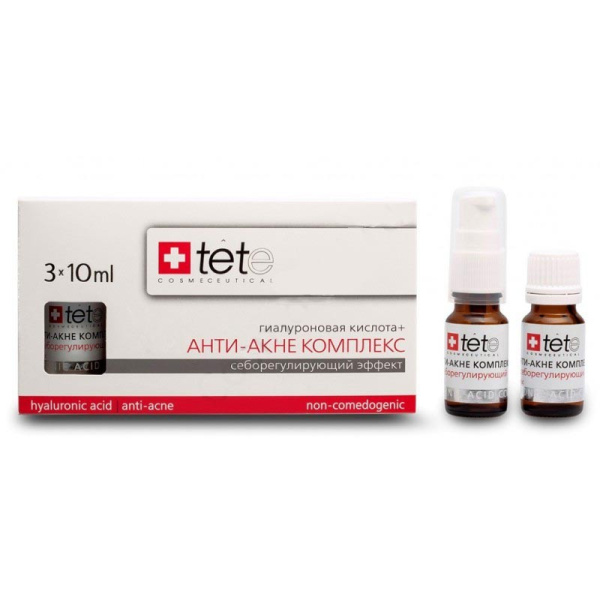 TETe Гиалуроновая кислота + Анти-Акне комплекс Hyaluronic acid + Anti-acne complex