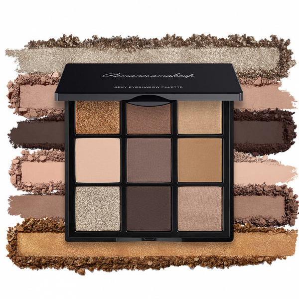 RomanovaMakeUp Палетка теней Sexy Eyeshadow Pallete Spises&Cacao 