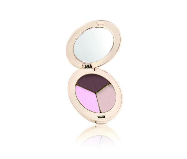Jane Iredale Тени для век тройные Purepressed Eye Shadow Triple Pink Bliss