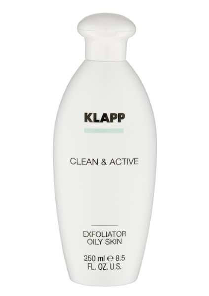 Klapp Эксфолиатор для жирной кожи Clean&active exfoliator lotion oily skin