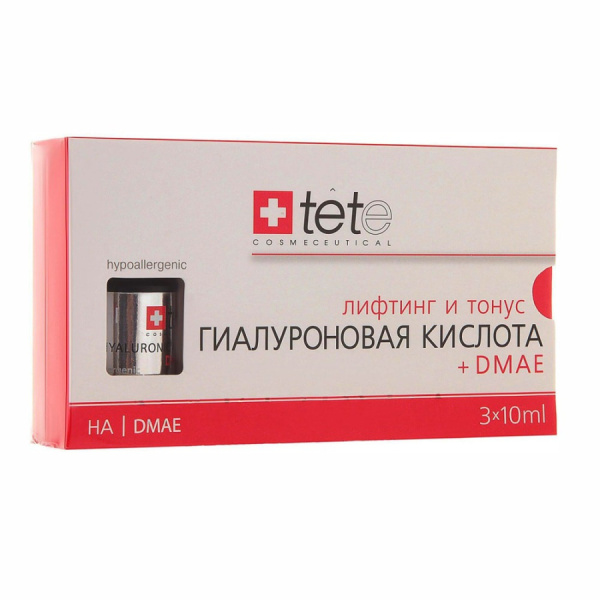 TETe Гиалуроновая кислота + ДМАЭ Hyaluronic Acid + DMAE