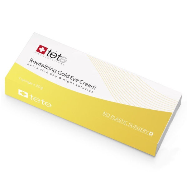 TETe Крем для век с коллоидным золотом Revitalizing Gold Eye Cream