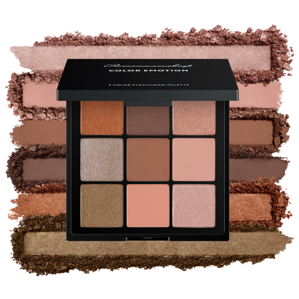 RomanovaMakeUp Палетка теней для век 9Color Eyeshadow Pallete COLOR EMOTION RomanovaMakeUp Палетка теней для век 9Color Eyeshadow Pallete COLOR EMOTION