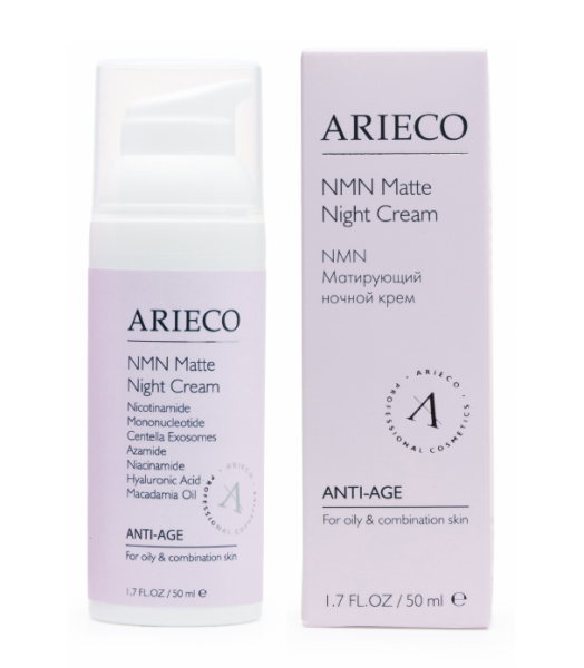 Arieco NMN Крем Крем матирующий ночной NMN Matte Night Cream