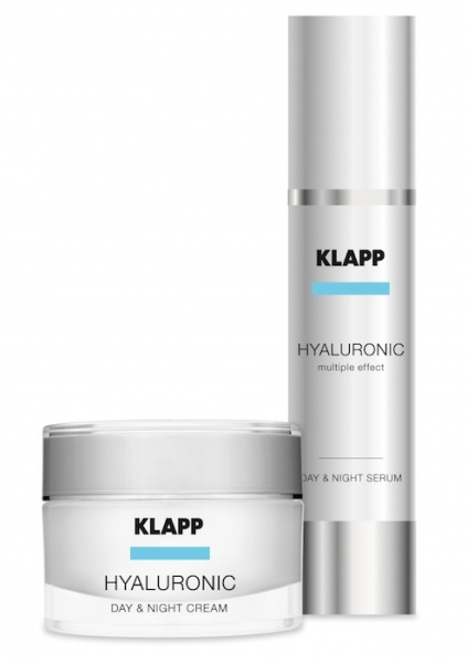 Klapp Набор гиалуроник крем и сыворотка Hyaluronic face care set